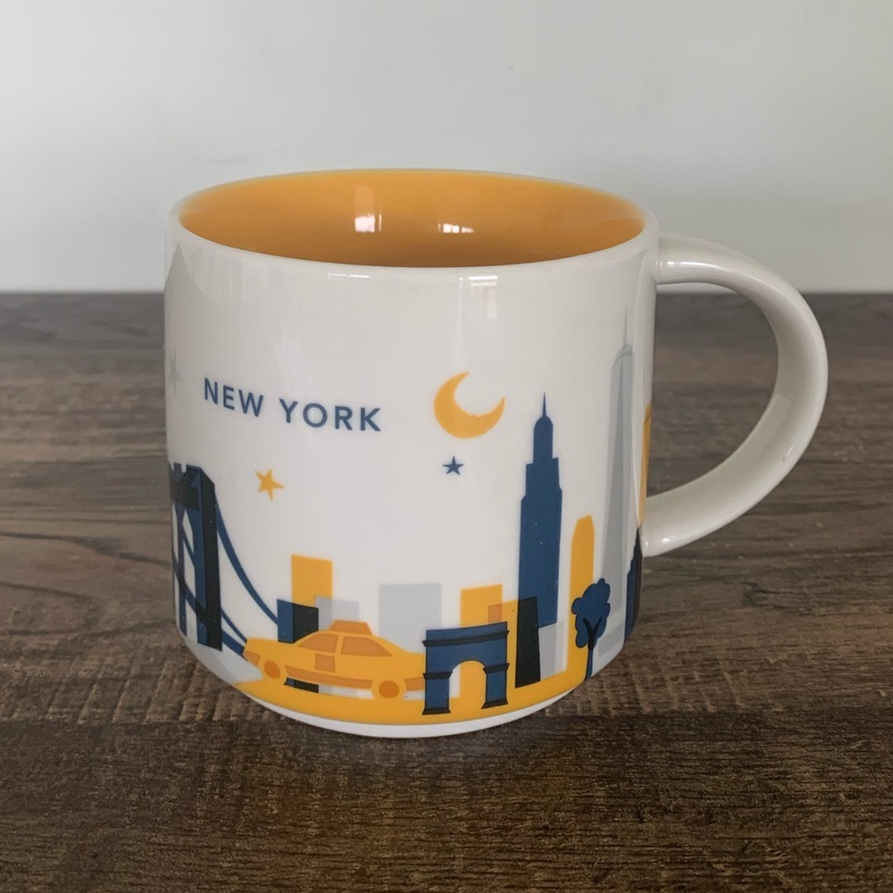 Starbucks “You Are Here” New York Collection Collector's Edition Coffee Mugs